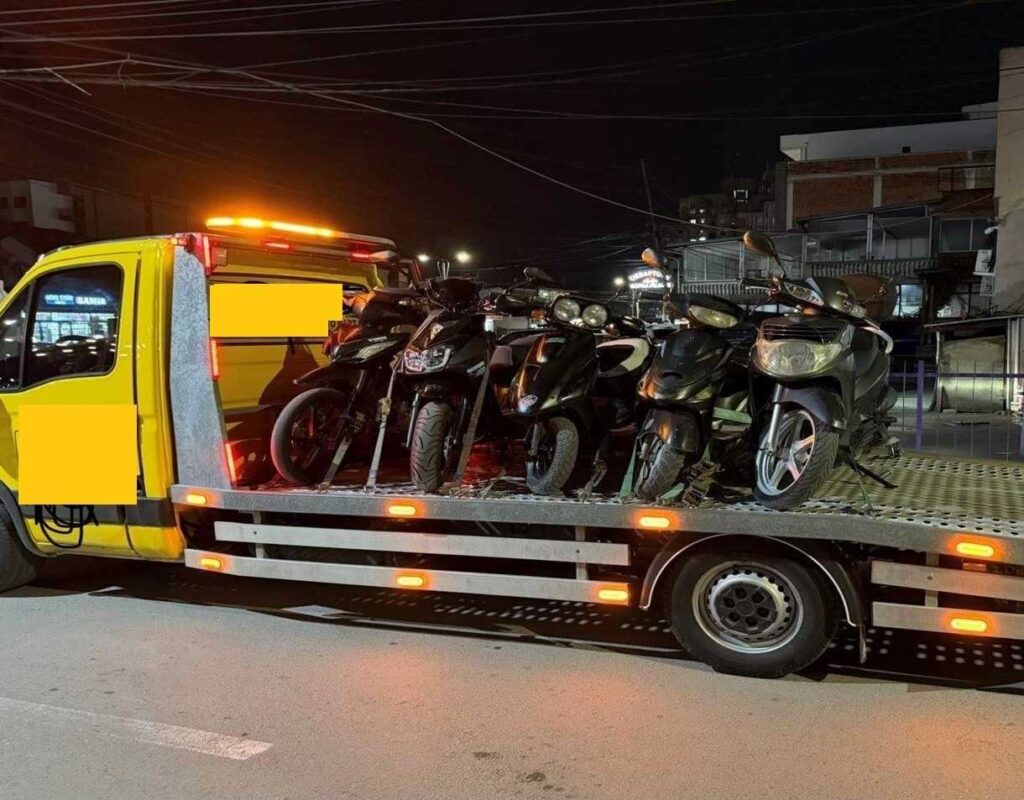 Policia në Pejë shqipton 194 tiketa ndaj motoçiklistëve