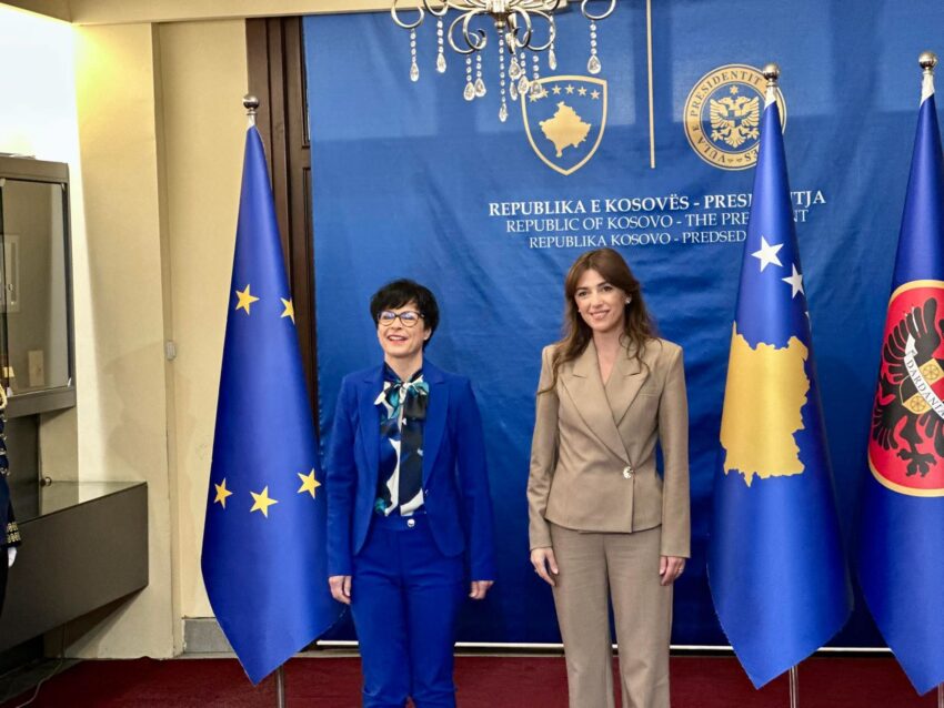 Haxhiu pret në takim komisioneren e BE-së për Zgjerim, Marta Kos