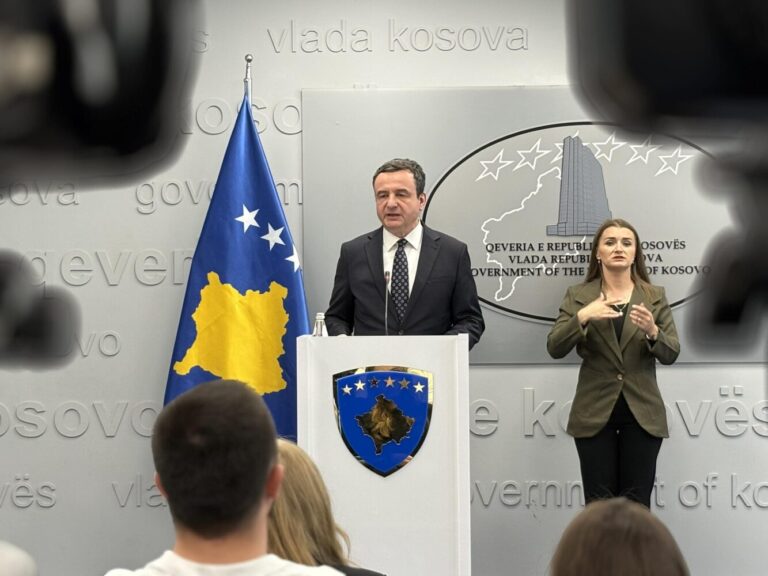 Kurti: Beogradi po ushtron presion dhe frikësim ndaj serbëve në Kosovë
