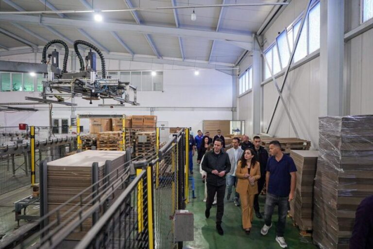 Abdixhiku dhe Osmani vizitojnë dy biznese vendore, zotohen për mbështetje të prodhimit