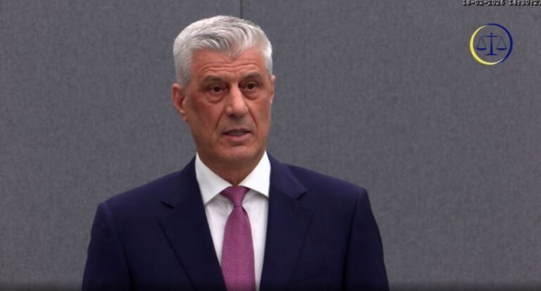 Gjykata Speciale zgjat afatin për vendimin në rastin Thaçi dhe të tjerëve