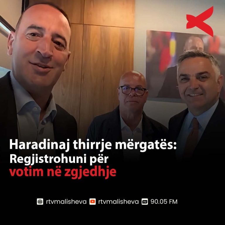 Daut Haradinaj thirrje mërgatës: Regjistrohuni për votim në zgjedhje