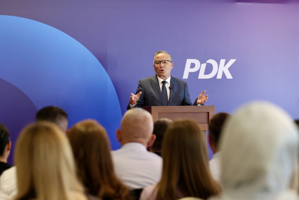 Hamza: PDK-ja është gati t’i rikthejë Kosovës stabilitetin dhe shpresën