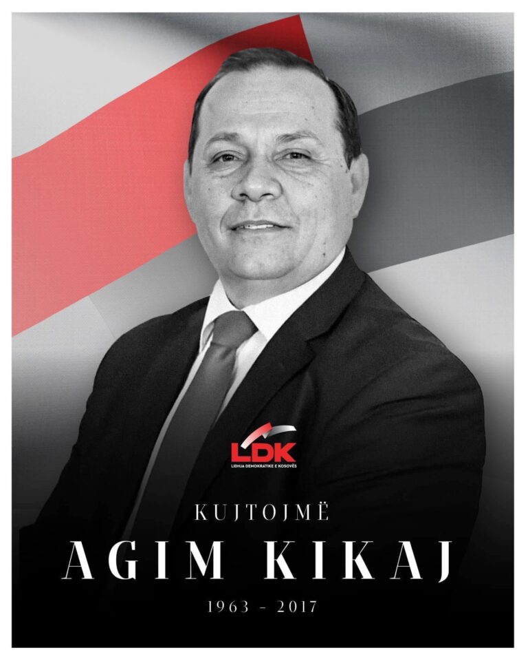 Abdixhiku përkujton Agim Kikajn në 9-vjetorin e vdekjes