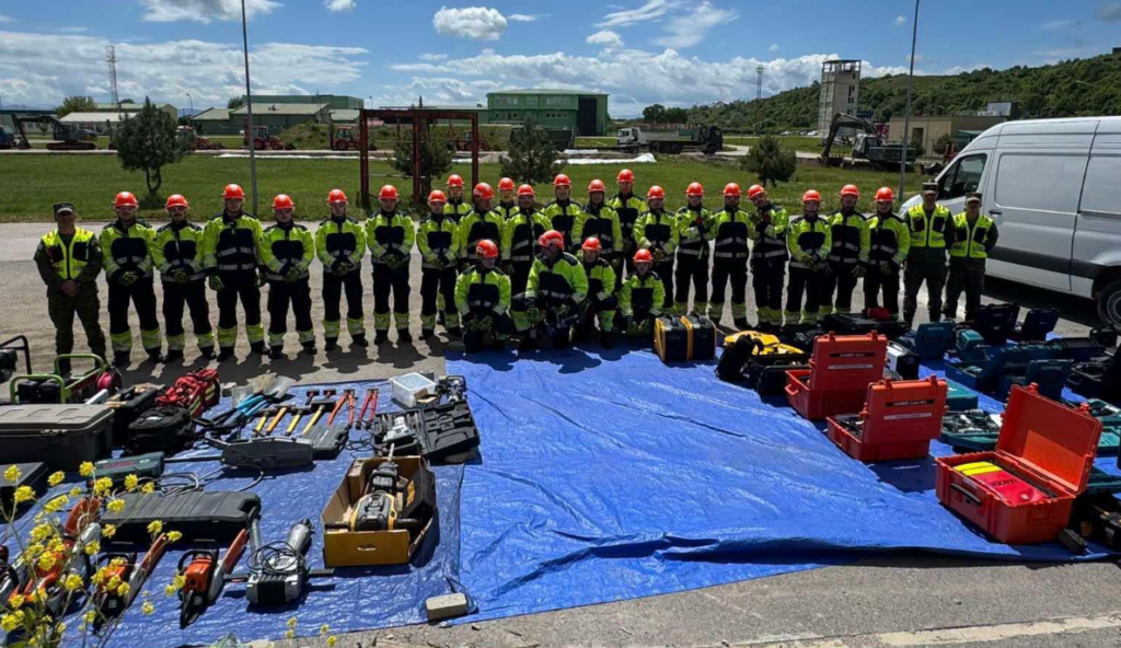 FSK dhe ushtria gjermane realizuan trajnimin Bazik për Kërkim-Shpëtim Urban