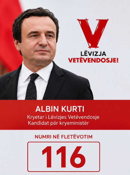 LVV me numrin 116 në zgjedhjet e 7 qershorit