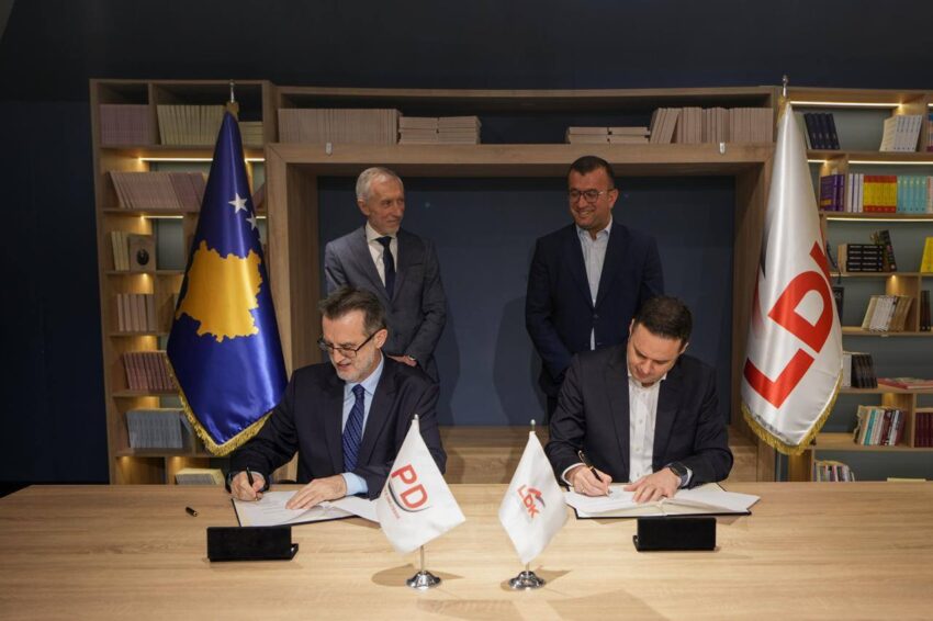 PD dhe LDK zyrtarizojnë koalicion për zgjedhjet e 7 qershorit