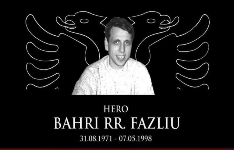 Homazhe për 28-vjetorin e rënies së Bahri Fazliut