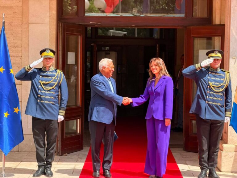 Haxhiu pret në takim presidentin e Këshillit Evropian, António Costa