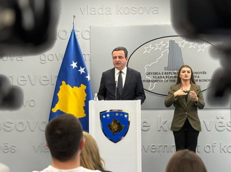 Kurti: Kosova synon krijimin e kompanisë ajrore publike