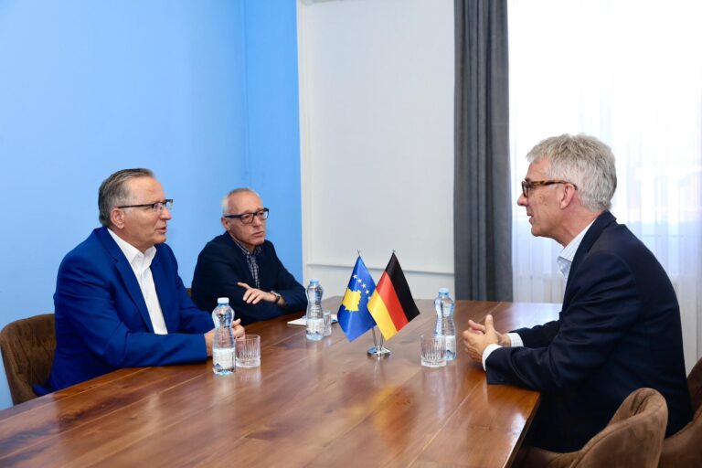 Hamza takon ambasadorin gjerman, diskutojnë për formimin e institucioneve