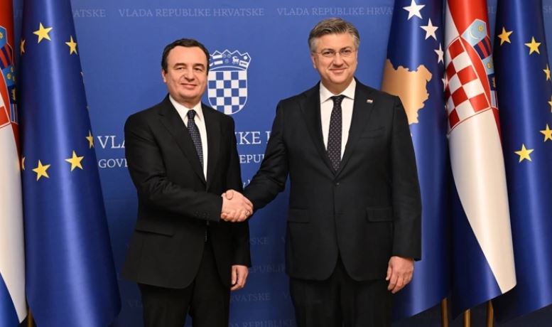 Plenković uron Kurtin dhe kërkon formim të shpejtë të institucioneve