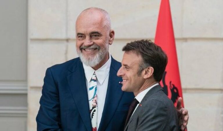 Rama pritet nga Macron në Paris, në fokus integrimi në BE