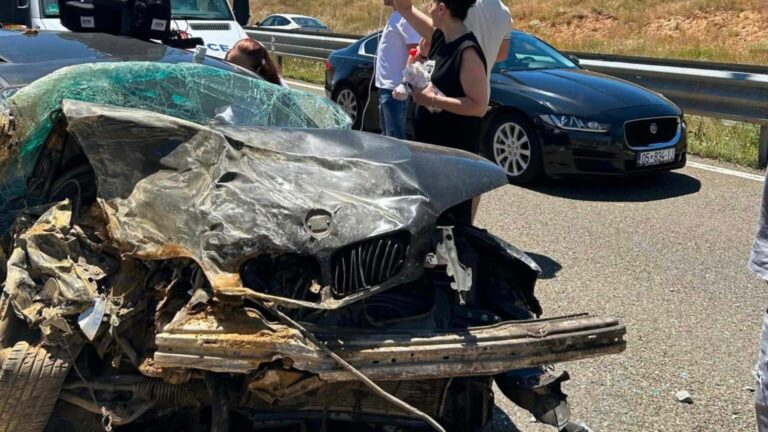 Aksident i rëndë në autostradën “Ibrahim Rugova”, ndërhyjnë ekipet emergjente