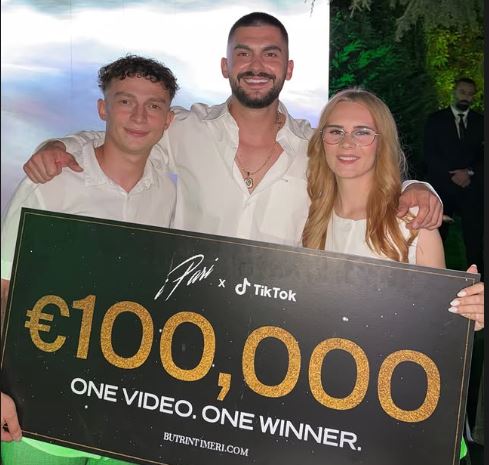 Përfundon sfida virale e Butrint Imerit, Bleoni dhe Laurita fitojnë 100 mijë euro