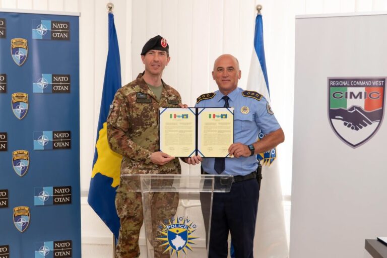 KFOR pajis Policinë në Pejë me Dhomë Familjare
