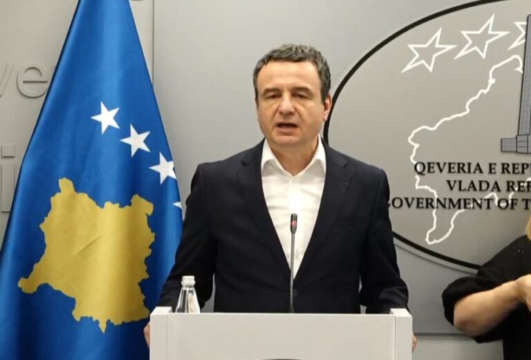 Kurti udhëton nesër për vizitë zyrtare në Maqedoninë e Veriut