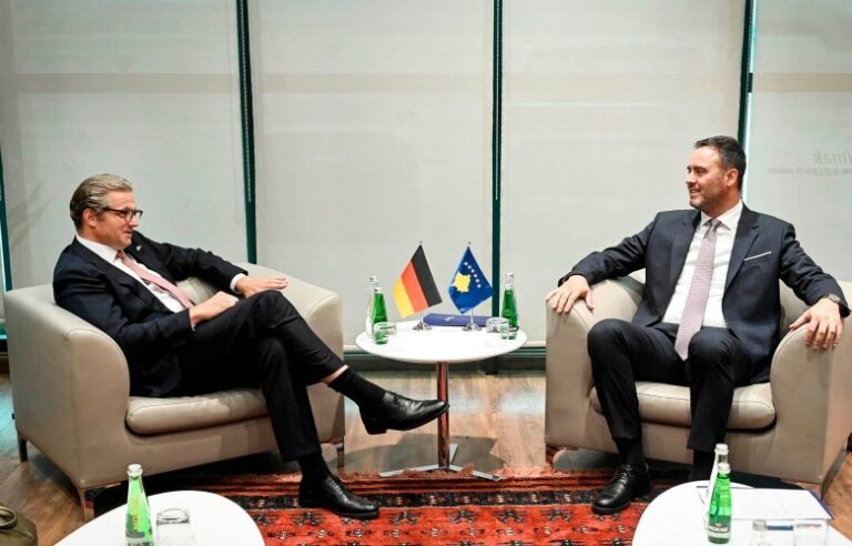Konjufca takon zyrtarin gjerman, diskutojnë diasporën