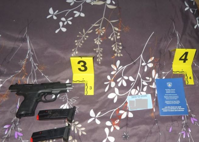 Arrestohet njё (1) person i dyshuar për veprën penale: ‘pёrdorim i armёs apo mjetit tё rrezikshёm’