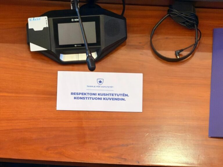 PDK u lë letra deputetëve të LVV-së: Konstituoni Kuvendin