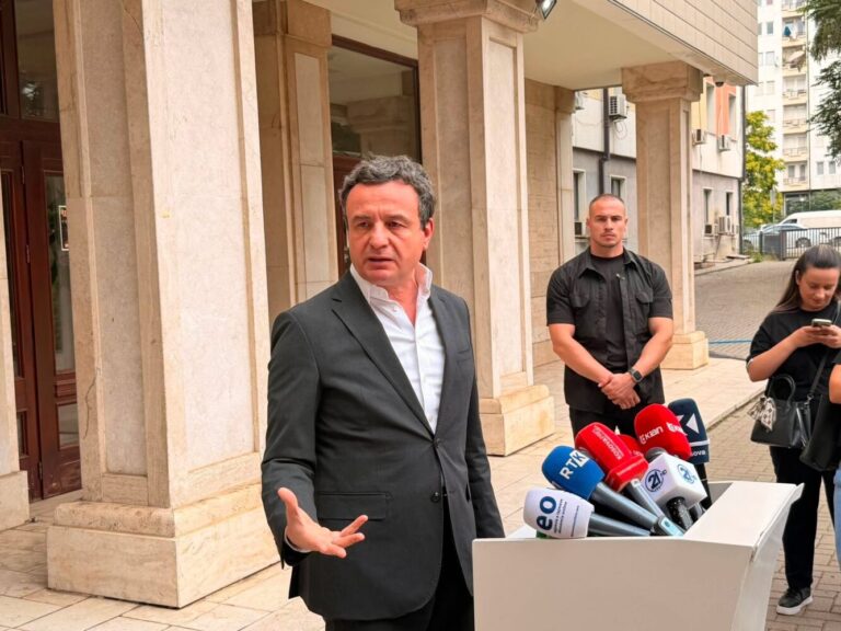 Kurti: Fillimisht president konsensual, në të kundërtën posti i takon LVV-së