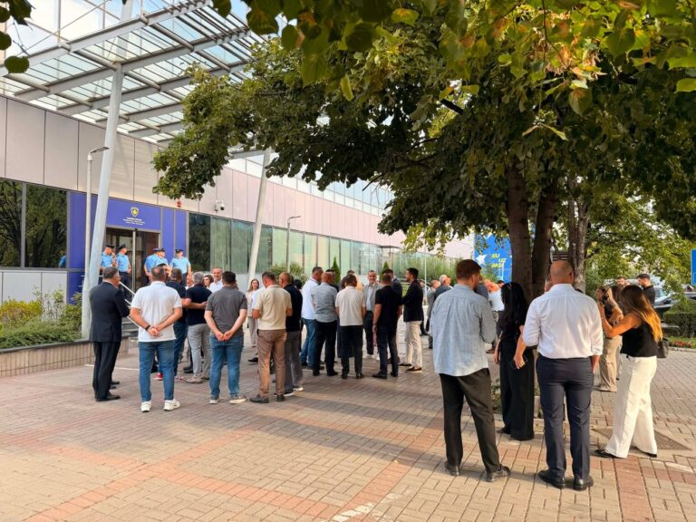 PDK mbledh mbështetës nga Ferizaj dhe Hani i Elezit në protestën para Qeverisë