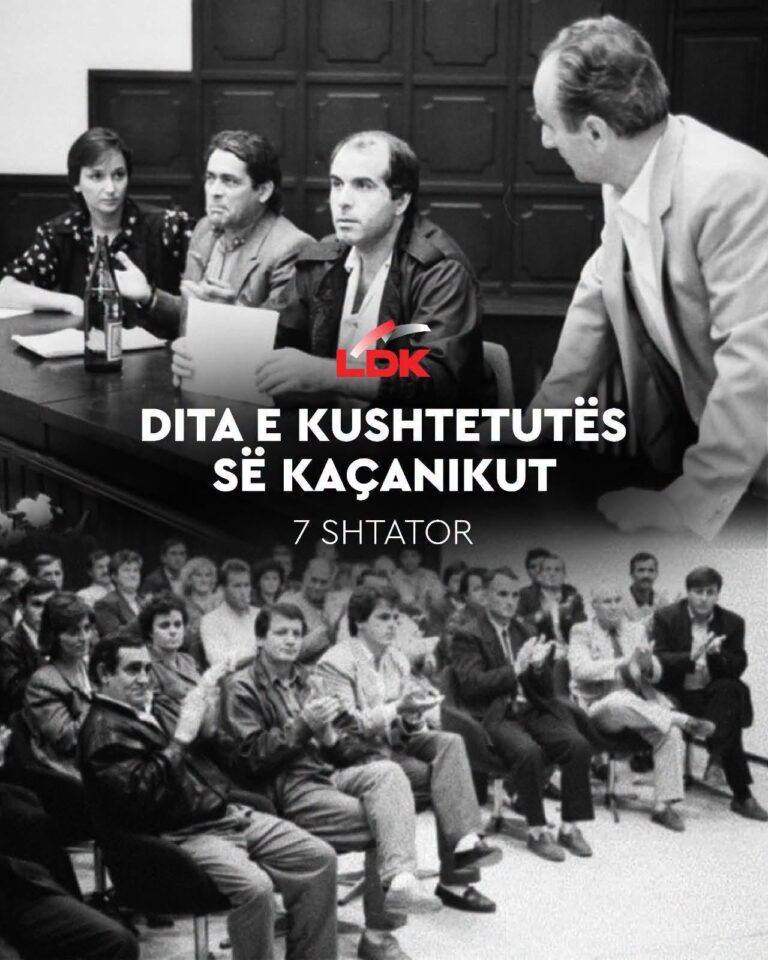 Abdixhiku: Kushtetuta e Kaçanikut, themel i shtetësisë