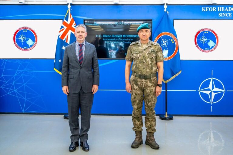 Ulutaş pret ambasadorin australian, diskutojnë sigurinë në Kosovë